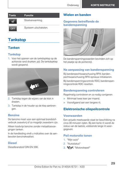 2020-2021 BMW X2 Owner's Manual | Dutch