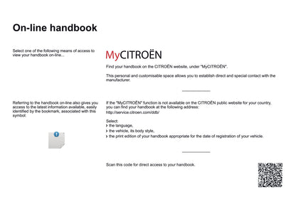 2016 Citroën Berlingo Multispace Owner's Manual | English