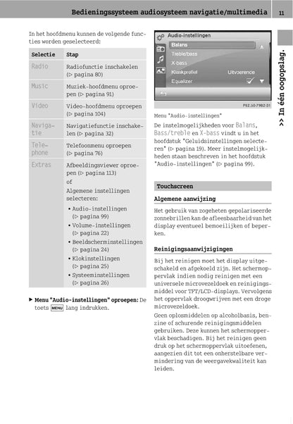 Smart Audiosysteem Navigatie/Multimedia Handleiding 2010