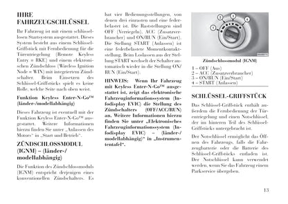 2011-2016 Lancia Voyager Bedienungsanleitung | Deutsch