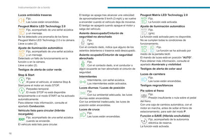 2021-2022 Peugeot 308 Gebruikershandleiding | Spaans