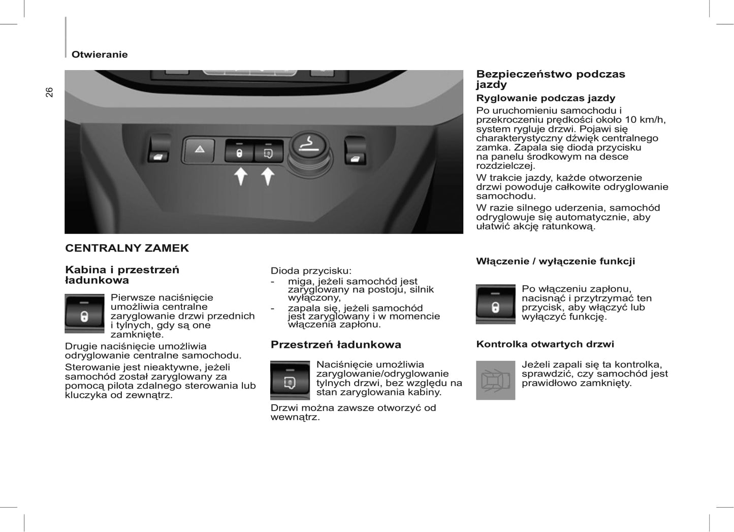 2012-2013 Citroën Berlingo Owner's Manual | Polish