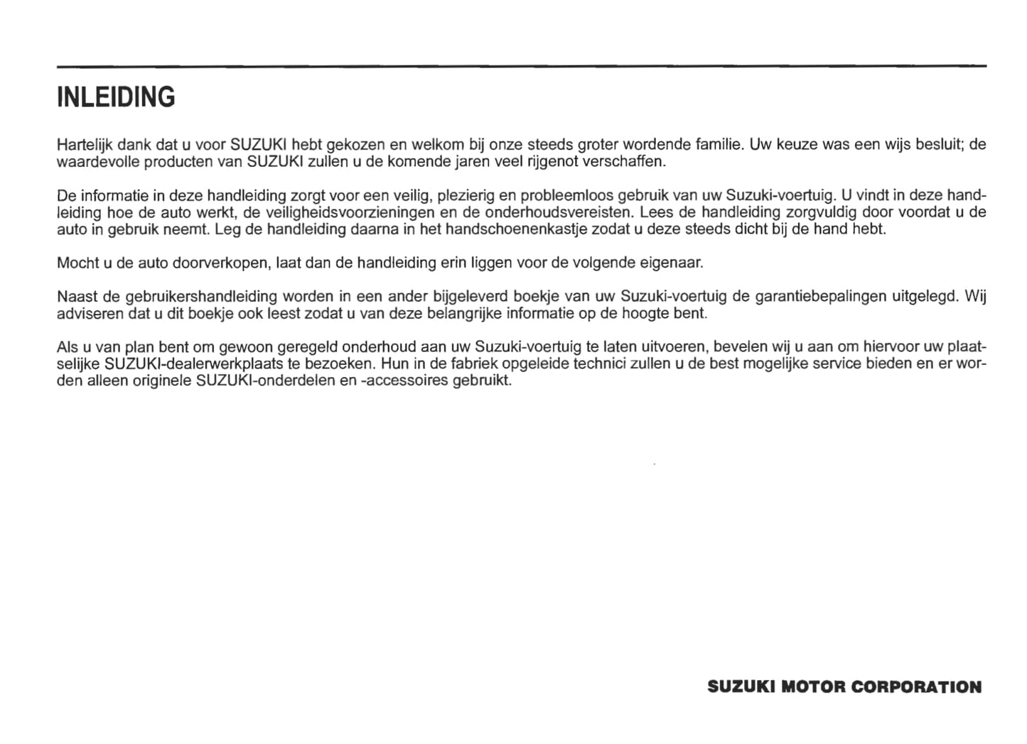 2015-2016 Suzuki Celerio Bedienungsanleitung | Niederländisch