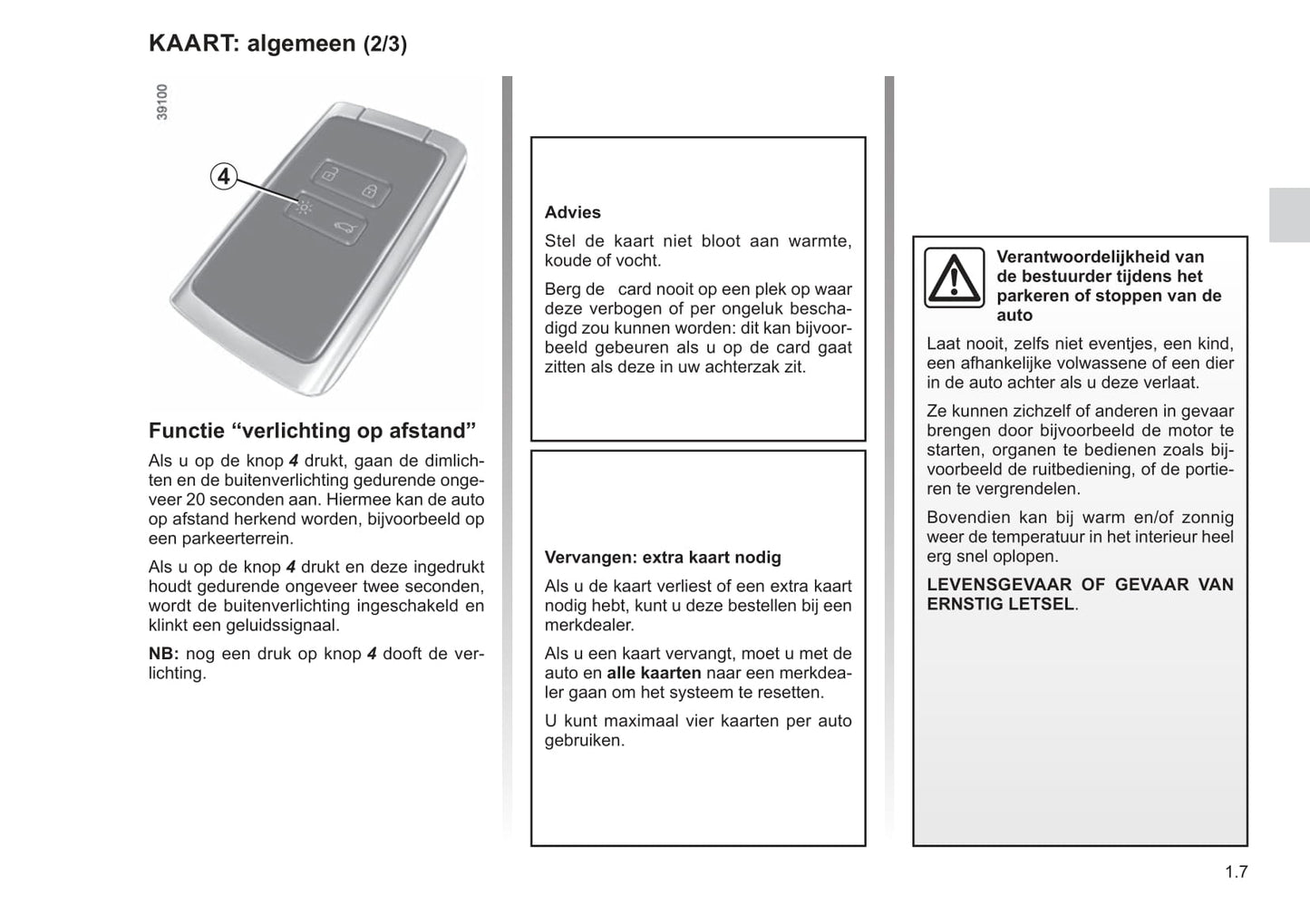 2021-2022 Renault Mégane Owner's Manual | Dutch