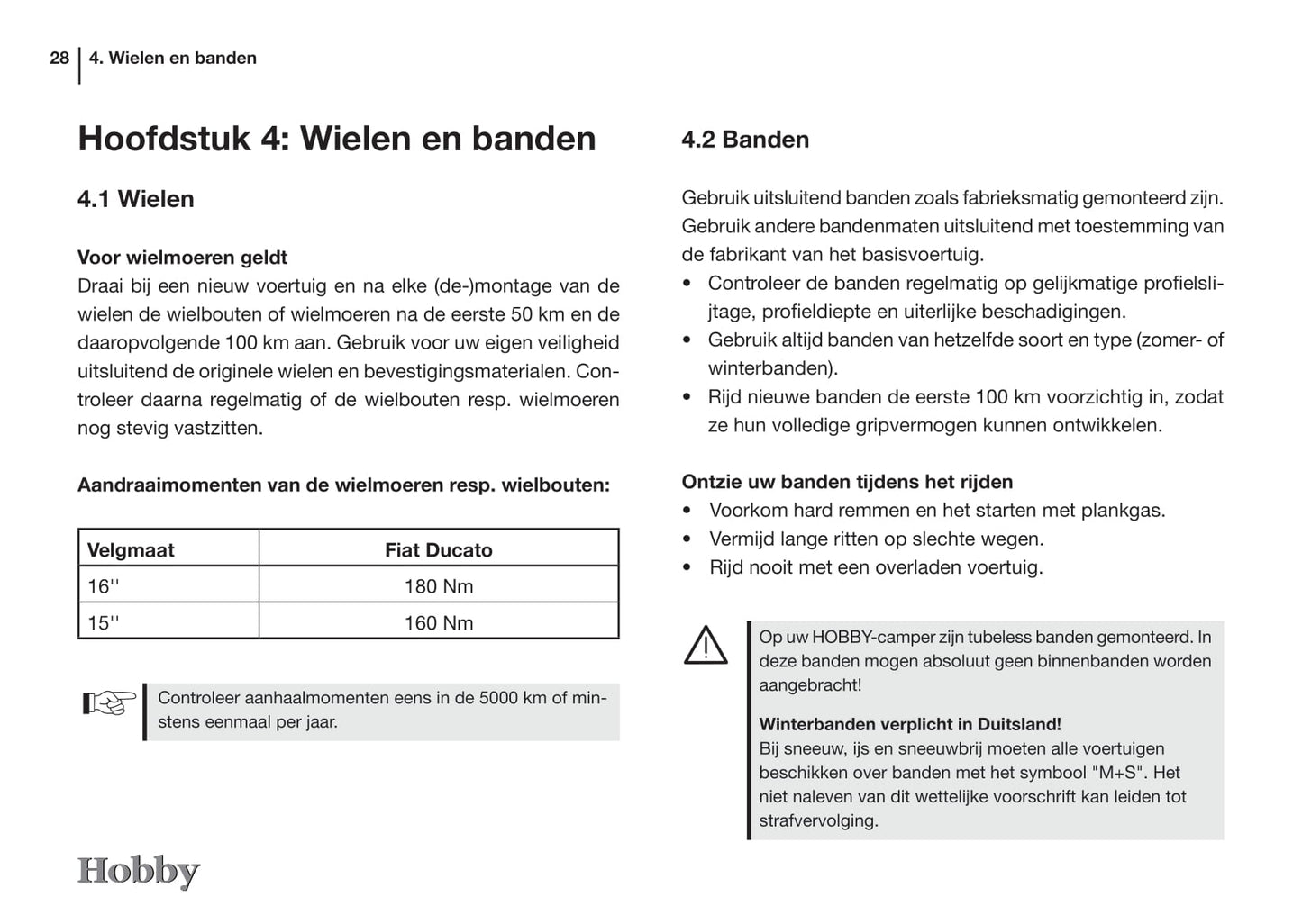 2015 Hobby Optima/Siesta Gebruikershandleiding | Nederlands