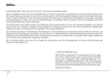 2019-2020 Kia Stonic Gebruikershandleiding | Duits