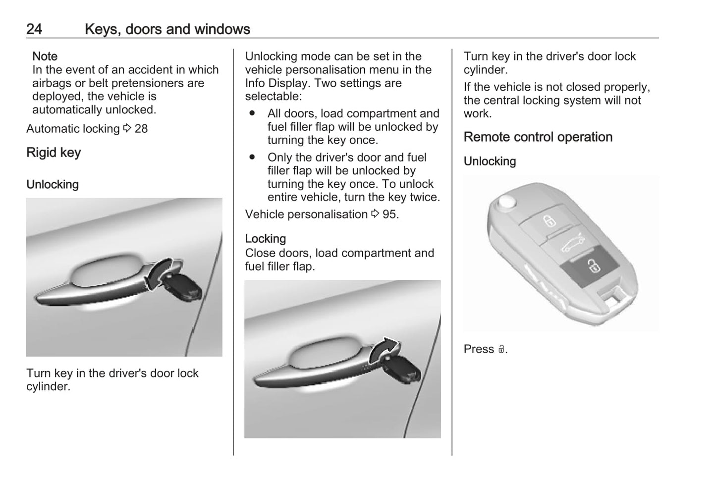 2019 Opel Crossland X Owner's Manual | English