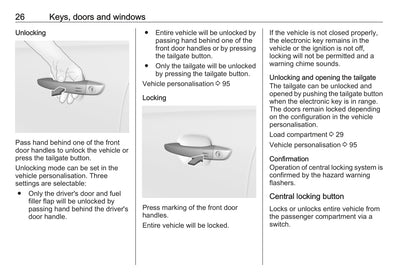 2019 Opel Crossland X Owner's Manual | English