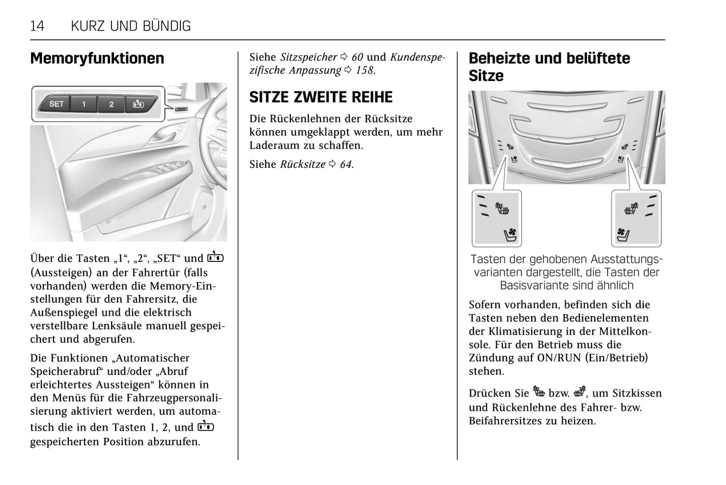 2012-2018 Cadillac ATS/ATS-V Owner's Manual | German
