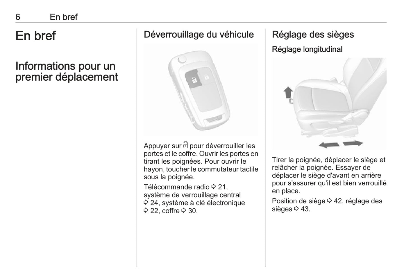 2017-2018 Opel Mokka/Mokka X Owner's Manual | French