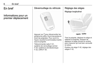 2017-2018 Opel Mokka/Mokka X Owner's Manual | French