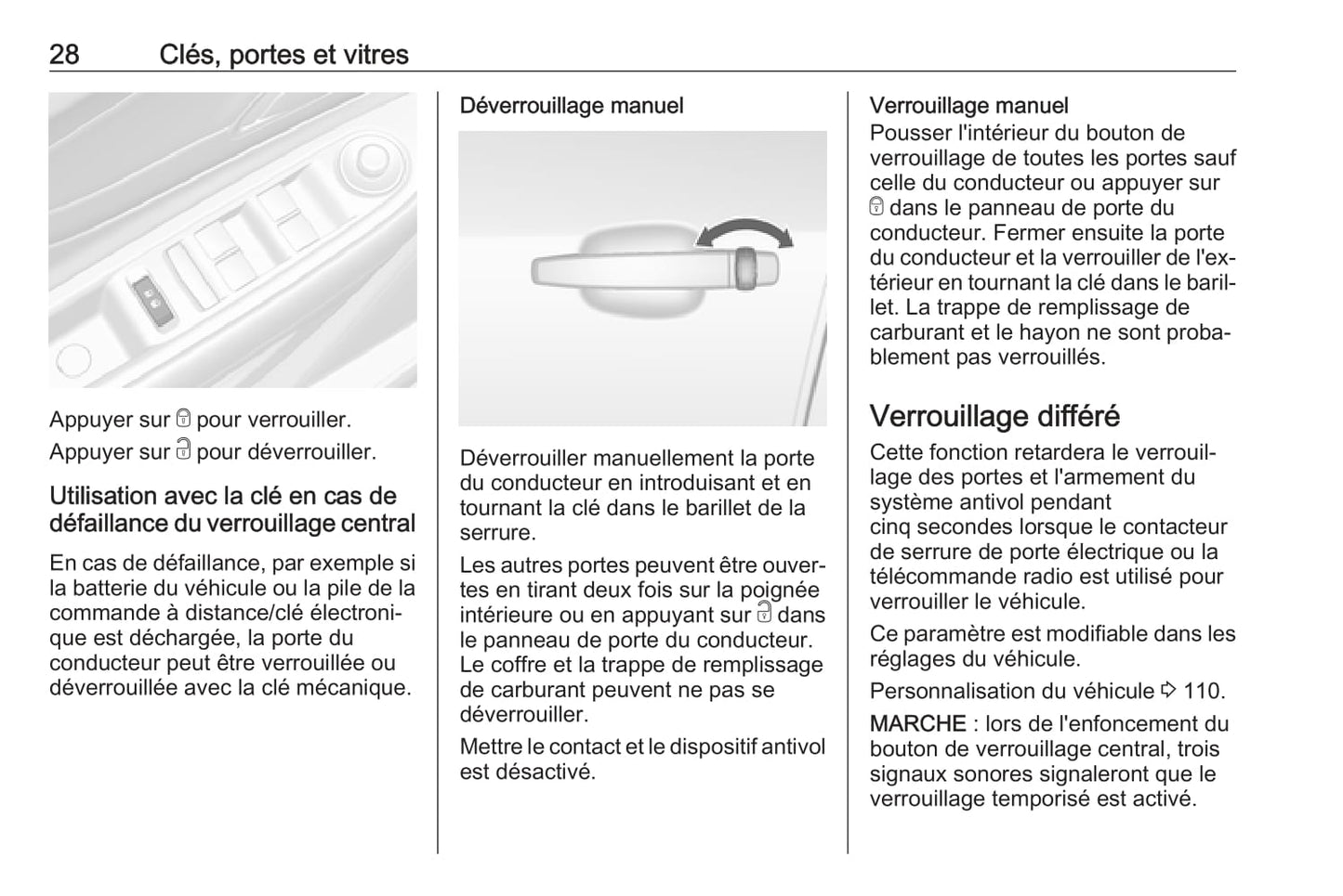 2017-2018 Opel Mokka X Manuel du propriétaire | Français