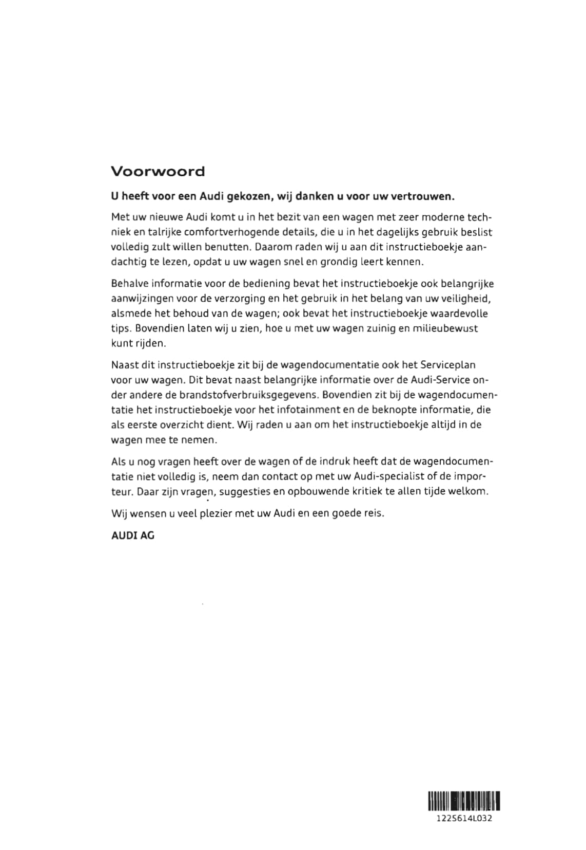 2009-2015 Audi Q7 Gebruikershandleiding | Nederlands