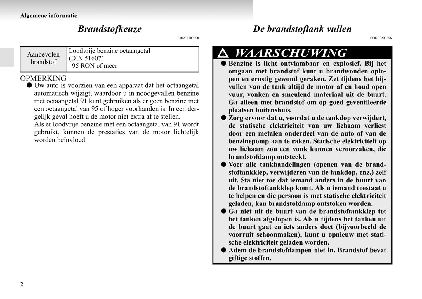 2003-2007 Mitsubishi Lancer Owner's Manual | Dutch