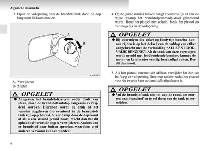 2003-2007 Mitsubishi Lancer Manuel du propriétaire | Néerlandais