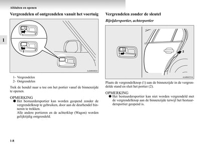 2003-2007 Mitsubishi Lancer Owner's Manual | Dutch