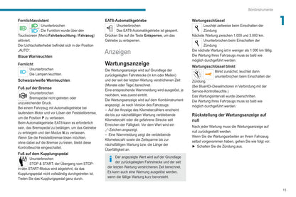 2020-2021 Peugeot 308 Owner's Manual | German
