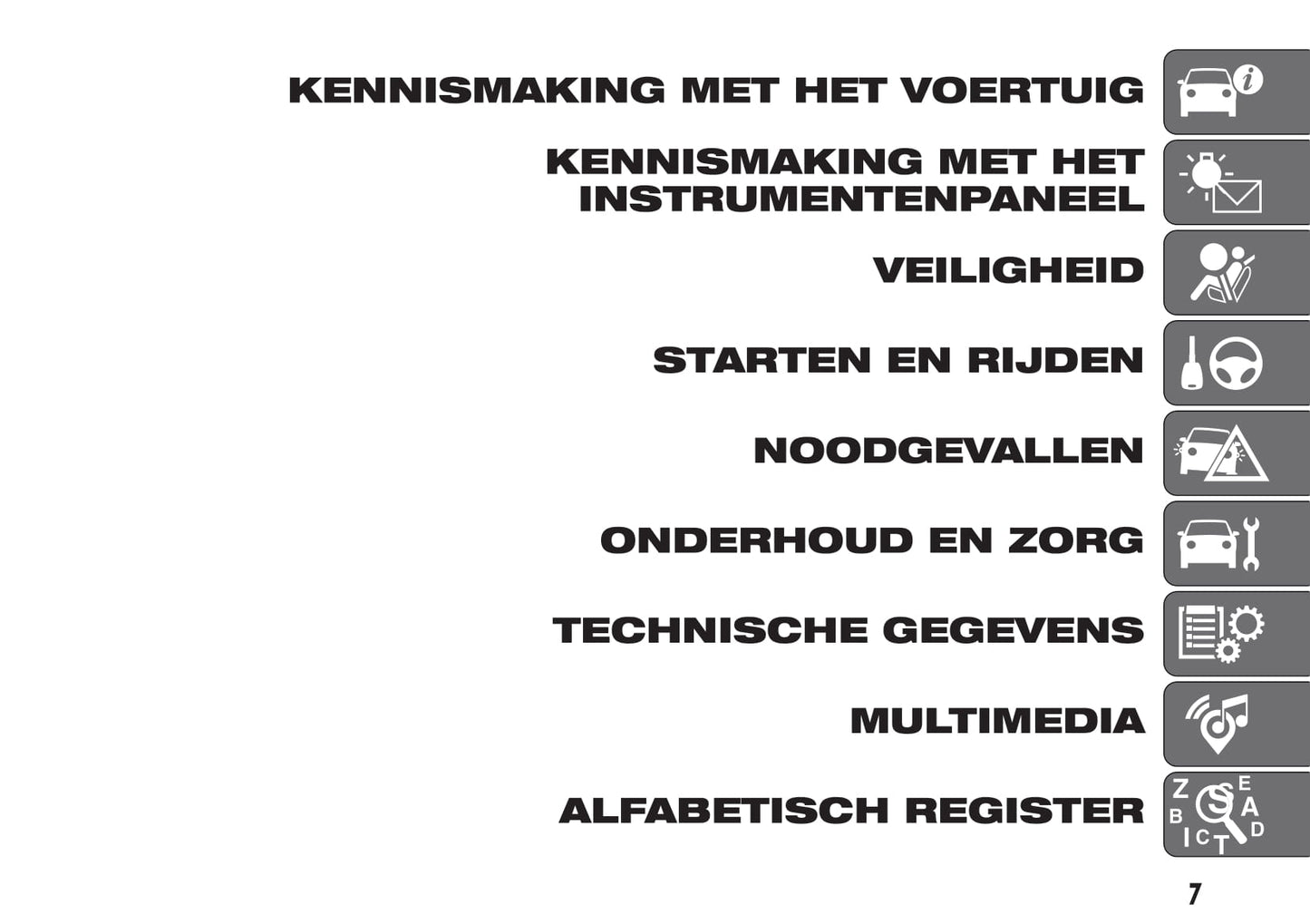 2018 Fiat 500L Gebruikershandleiding | Nederlands