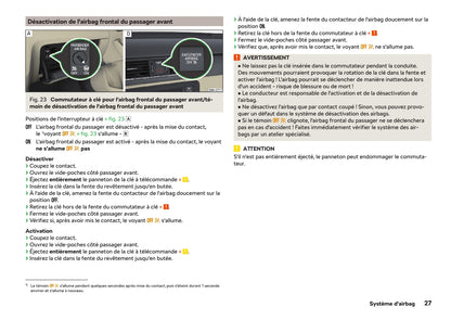 2018-2019 Skoda Rapid Owner's Manual | French