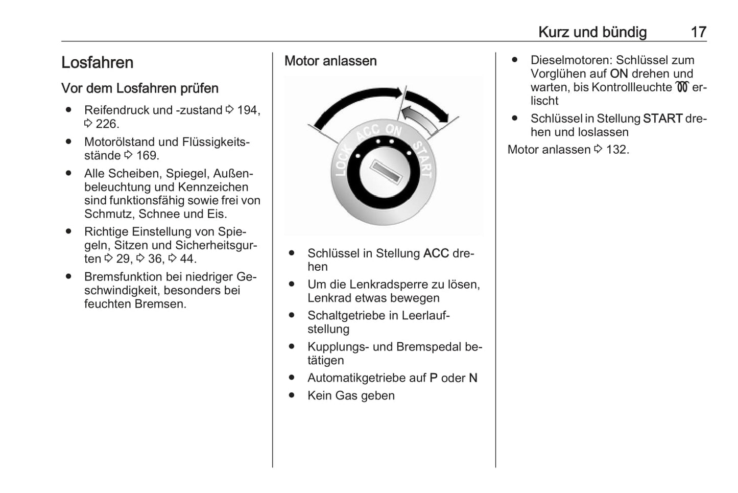 2015-2016 Opel Antara Owner's Manual | German