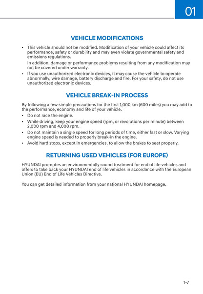 2019-2020 Hyundai Kona Hybrid Owner's Manual | English