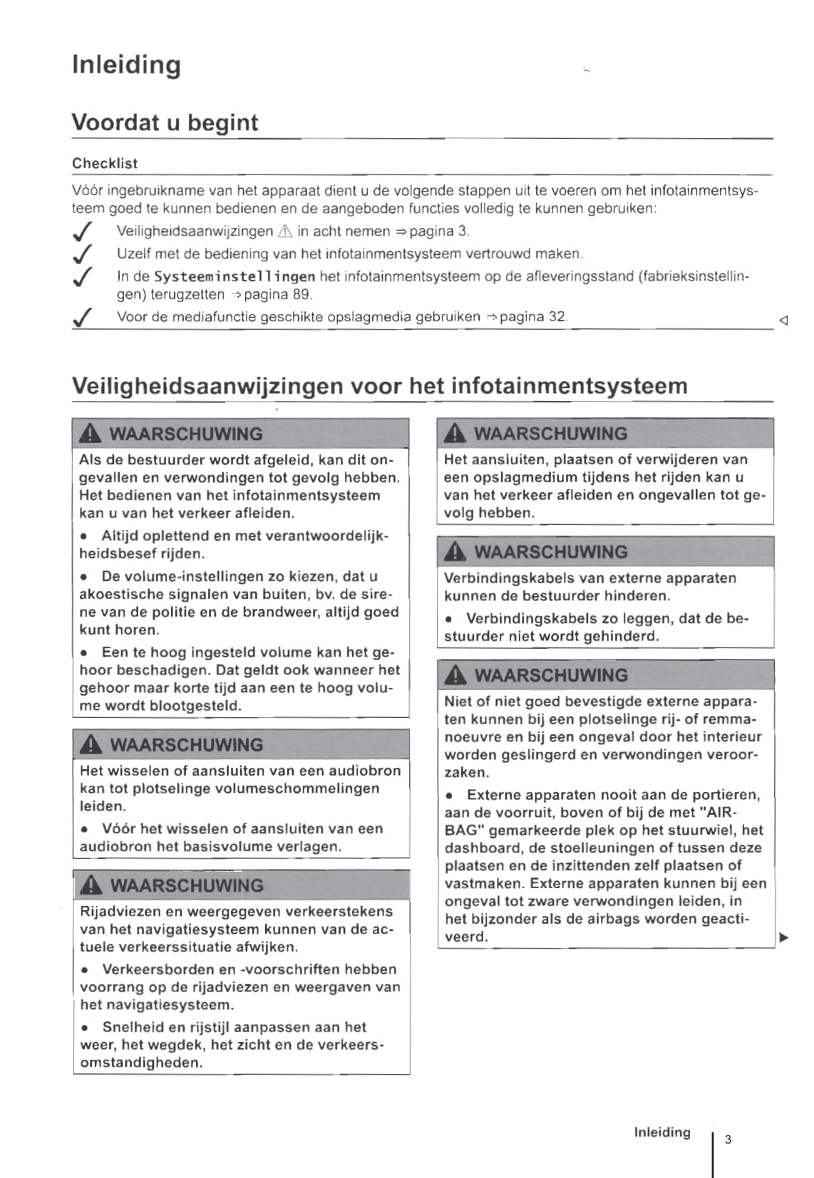 2014 Volkswagen Discover Pro Owner's Manual | Dutch