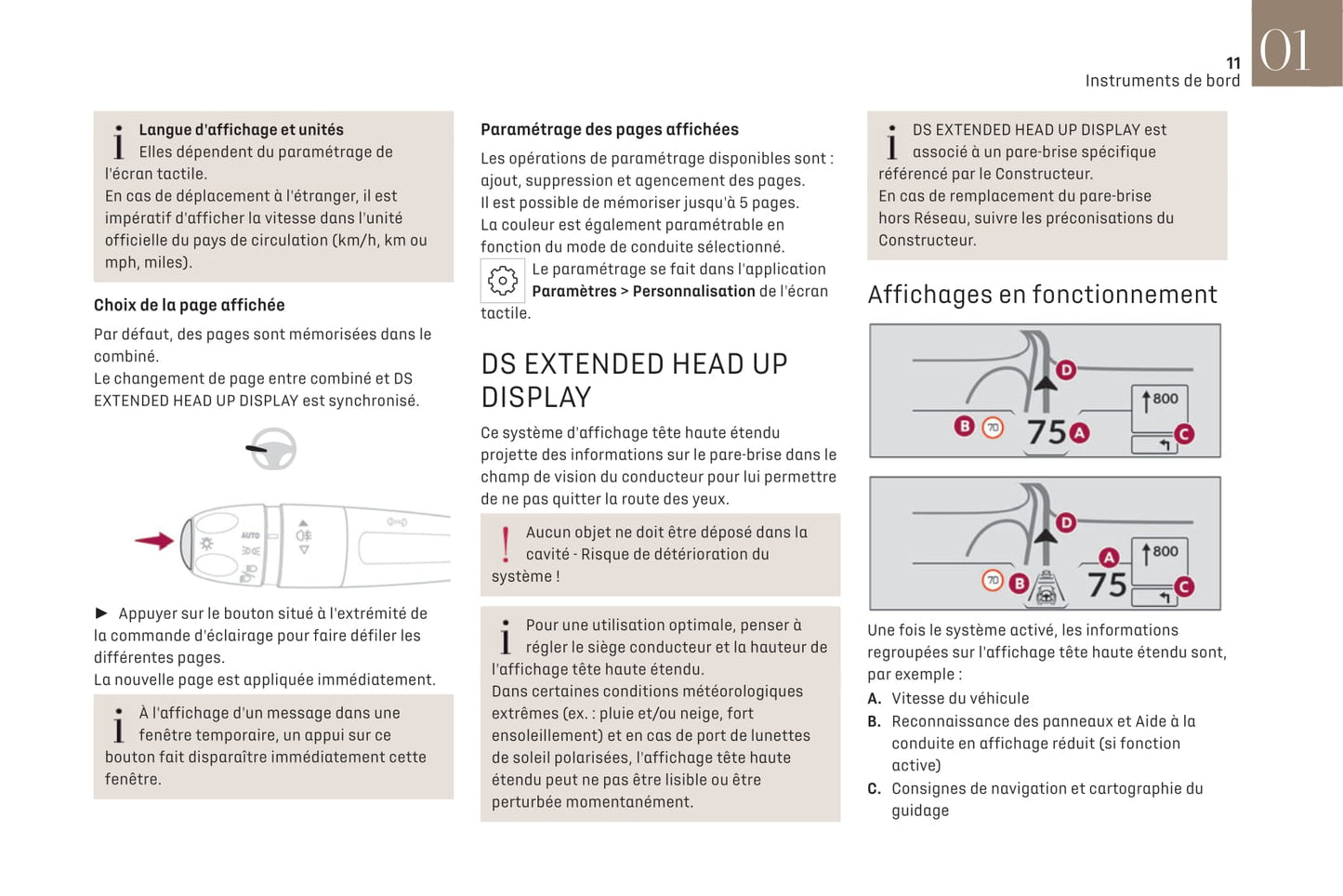 2021-2022 DS Automobiles DS 4 Bedienungsanleitung | Französisch