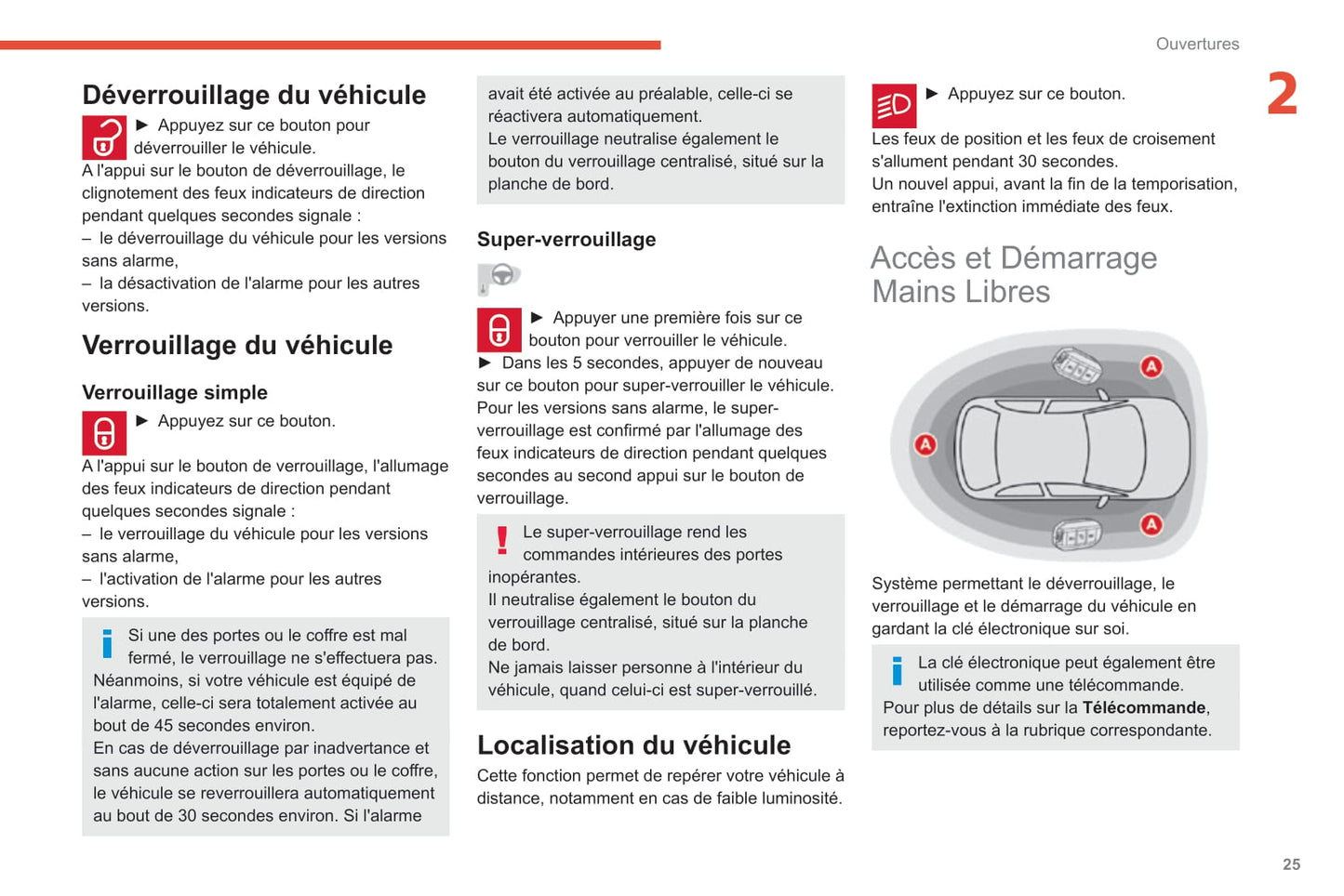 2019-2021 Citroën C3 Aircross Bedienungsanleitung | Französisch