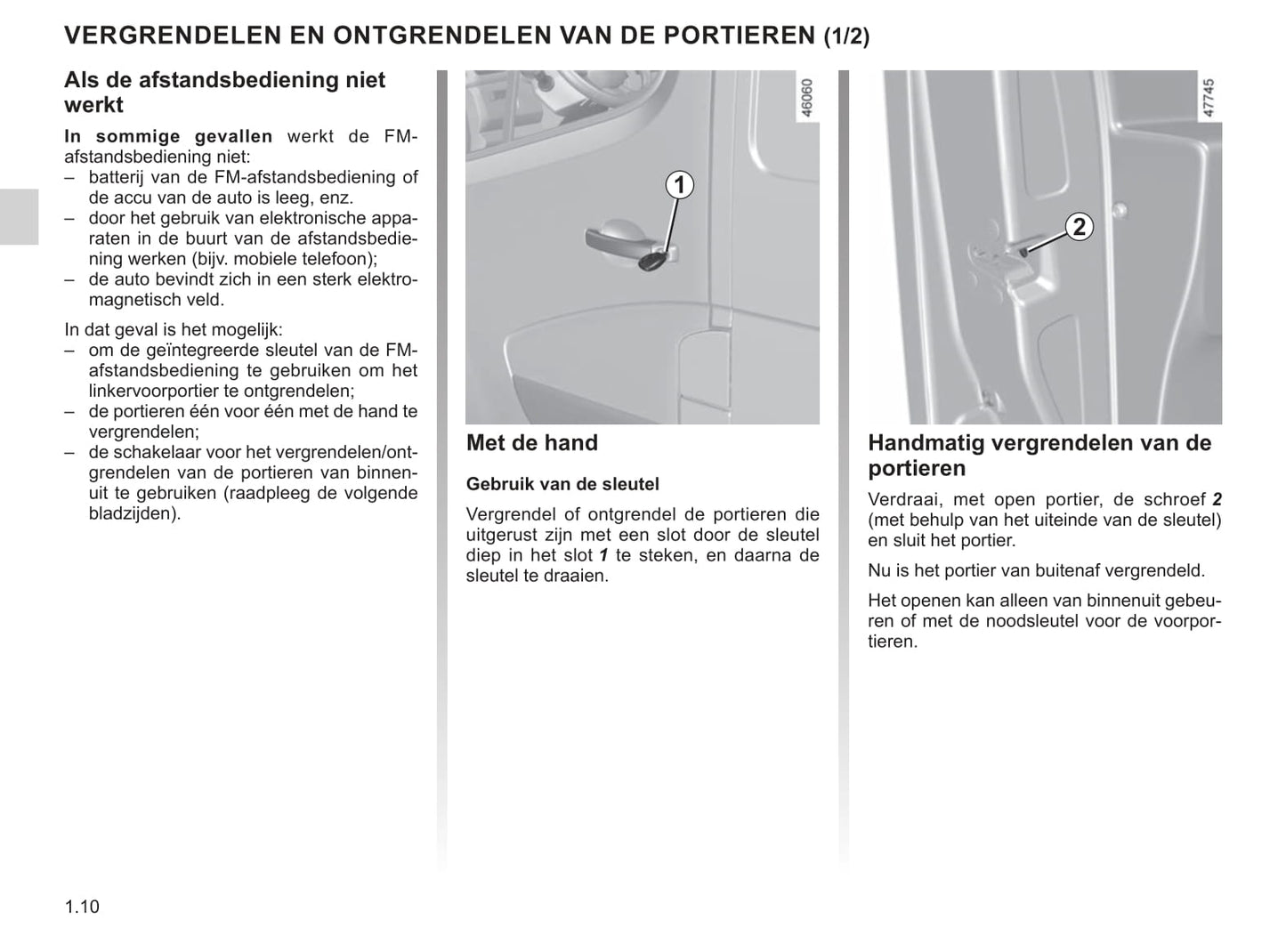 2021-2022 Renault Master Owner's Manual | Dutch