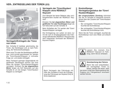 2015-2016 Renault Scénic/Grand Scénic Owner's Manual | German