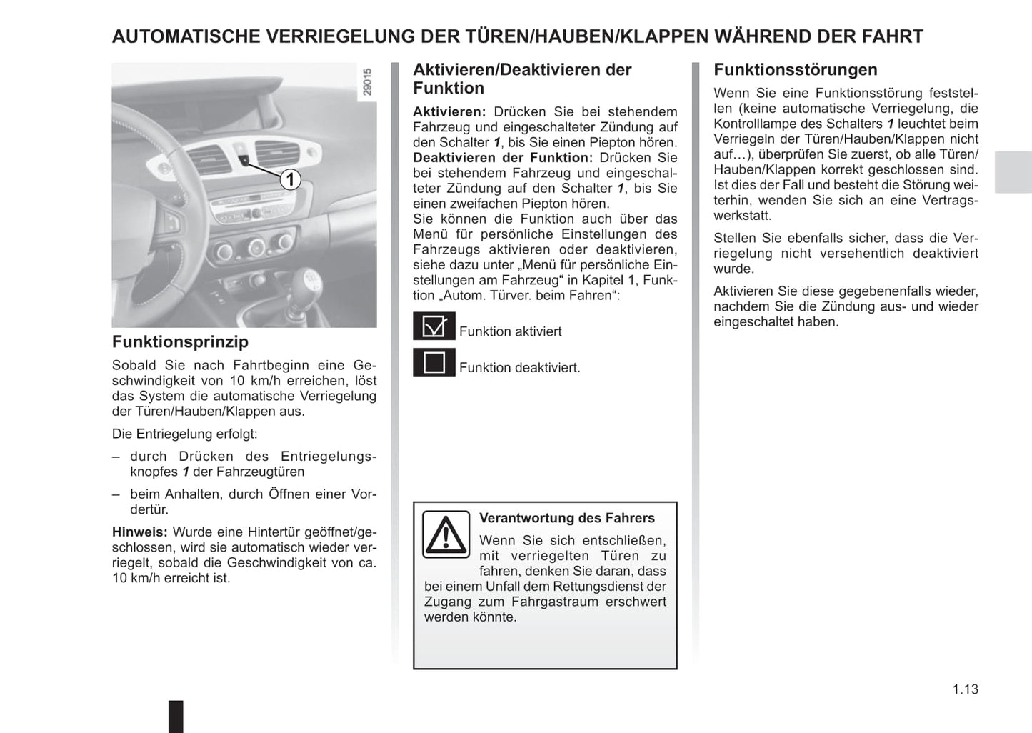 2015-2016 Renault Scénic Gebruikershandleiding | Duits