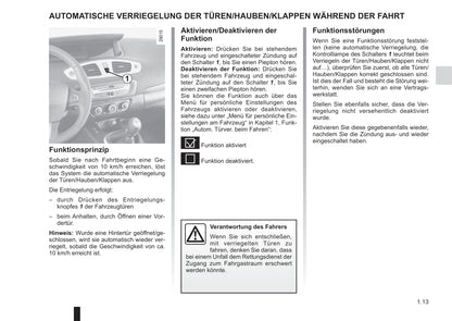 2015-2016 Renault Scénic/Grand Scénic Owner's Manual | German