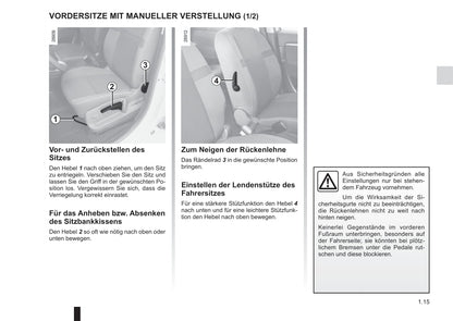 2015-2016 Renault Scénic Bedienungsanleitung | Deutsch