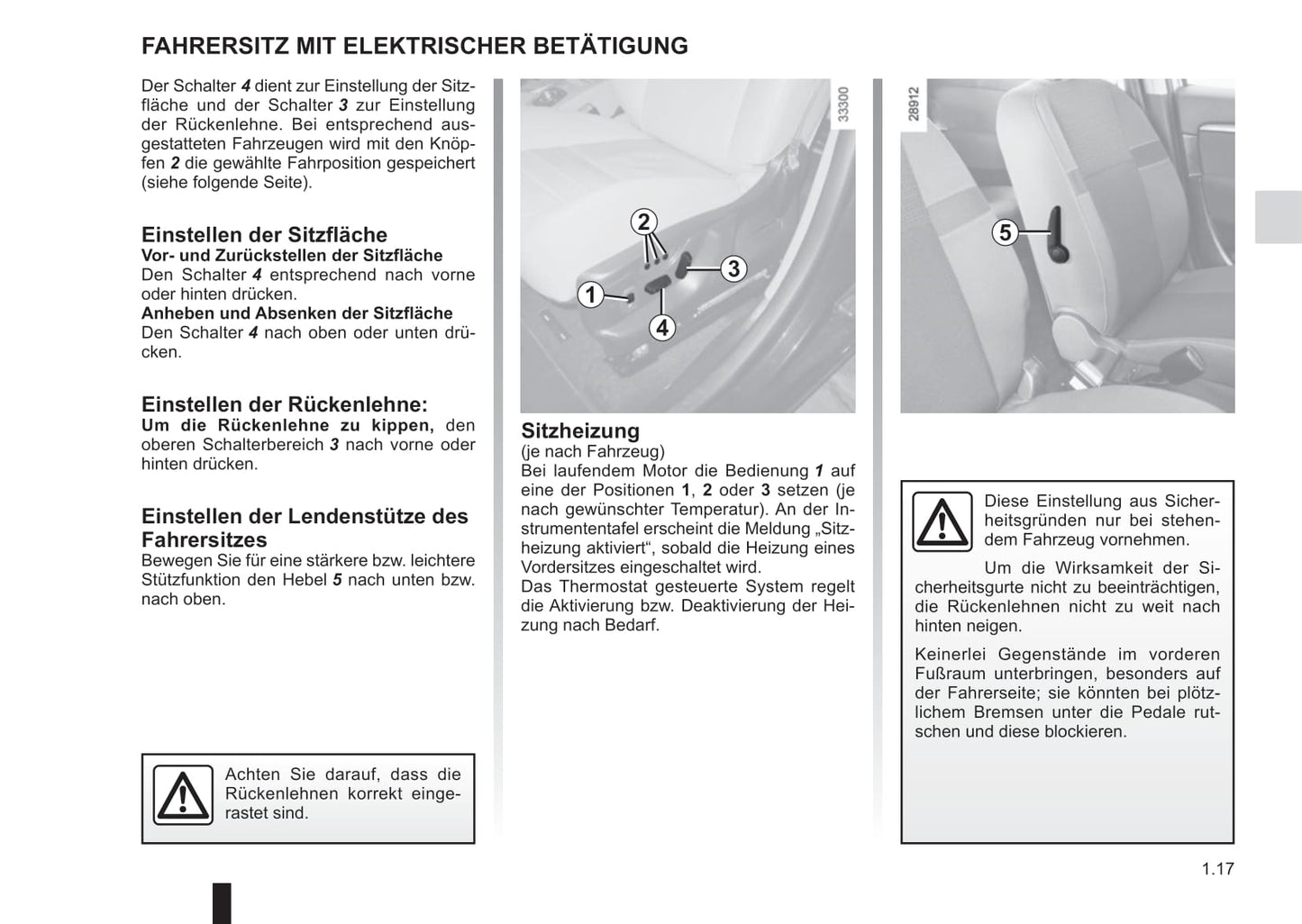 2015-2016 Renault Scénic/Grand Scénic Owner's Manual | German