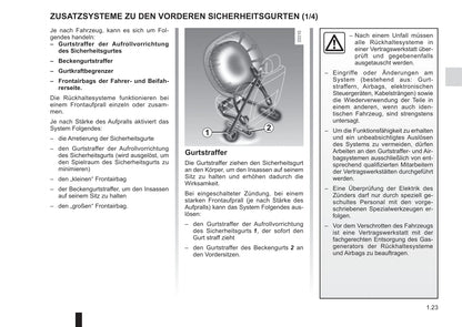 2015-2016 Renault Scénic/Grand Scénic Owner's Manual | German