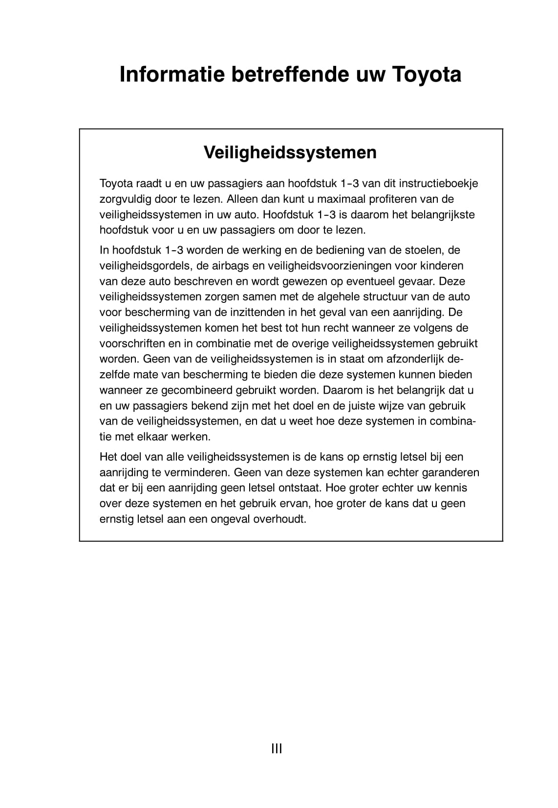 2008-2009 Toyota Hiace Bedienungsanleitung | Niederländisch