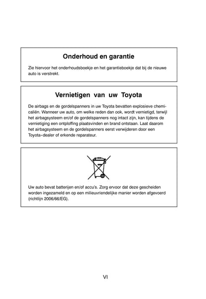 2008-2009 Toyota Hiace Gebruikershandleiding | Nederlands