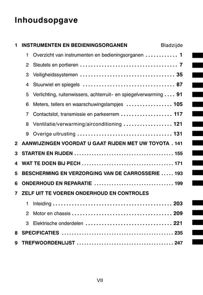 2004-2016 Toyota Hiace Manuel du propriétaire | Néerlandais