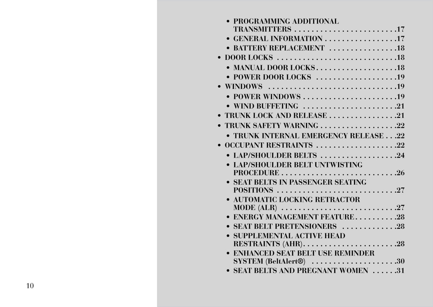 2012-2015 Lancia Flavia Owner's Manual | English