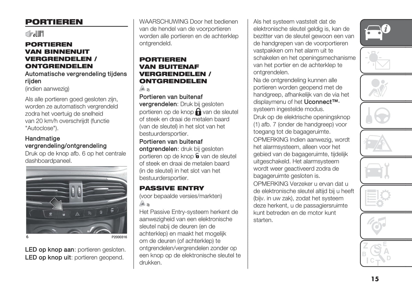 2021-2022 Fiat Tipo Manuel du propriétaire | Néerlandais