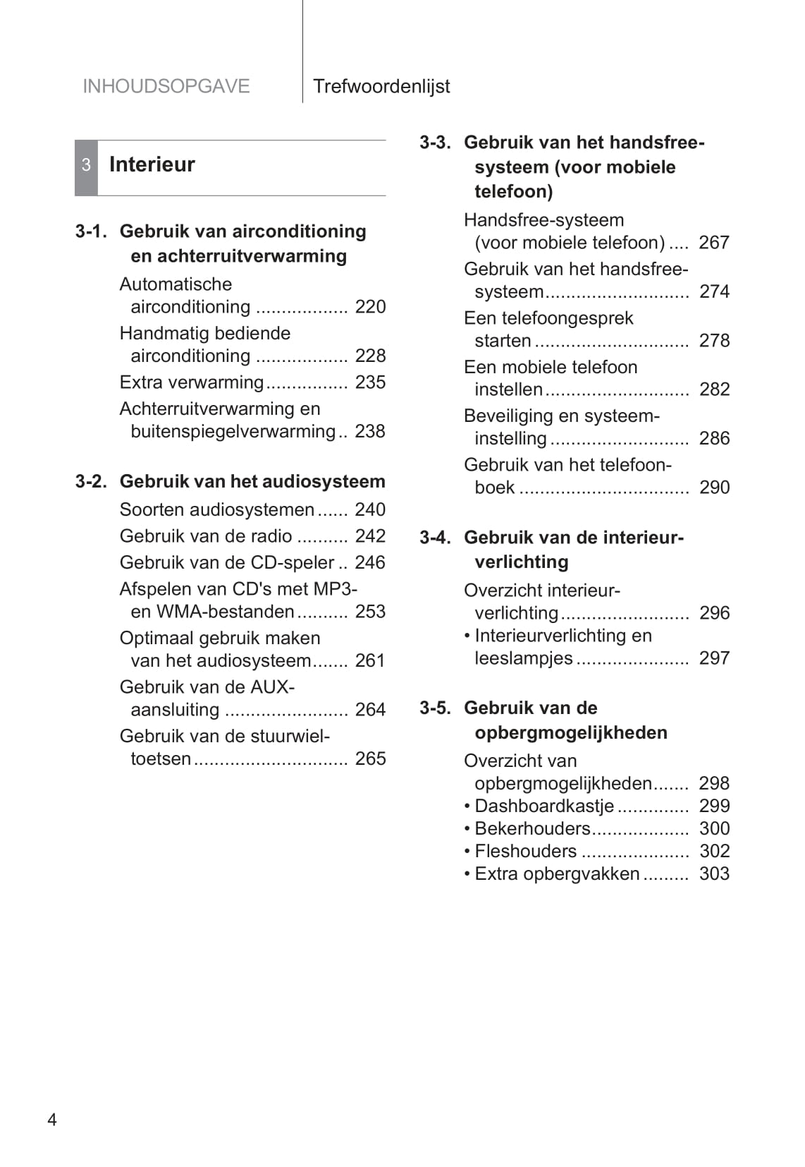 2009-2010 Toyota Urban Cruiser Gebruikershandleiding | Nederlands