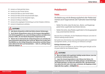 2006-2009 Seat Cordoba Manuel du propriétaire | Allemand