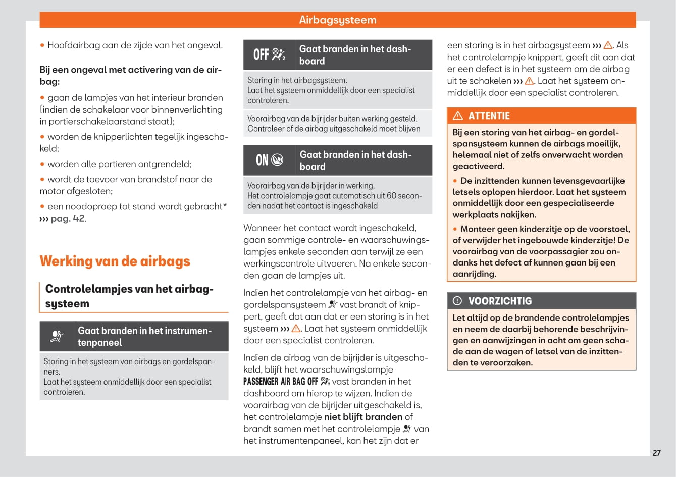 2020-2023 Seat Ateca Gebruikershandleiding | Nederlands