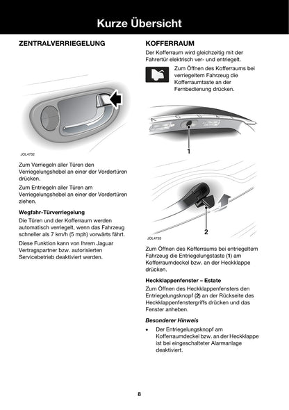 2001-2008 Jaguar X-Type Gebruikershandleiding | Duits