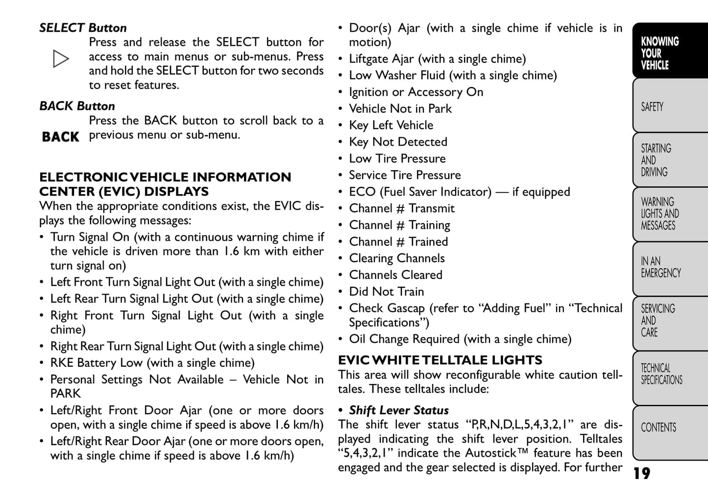 2011-2012 Fiat Freemont Gebruikershandleiding | Engels
