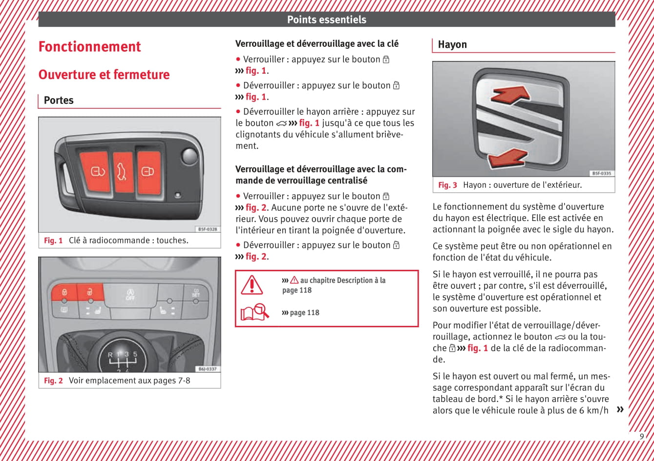 2015-2017 Seat Ibiza Bedienungsanleitung | Französisch