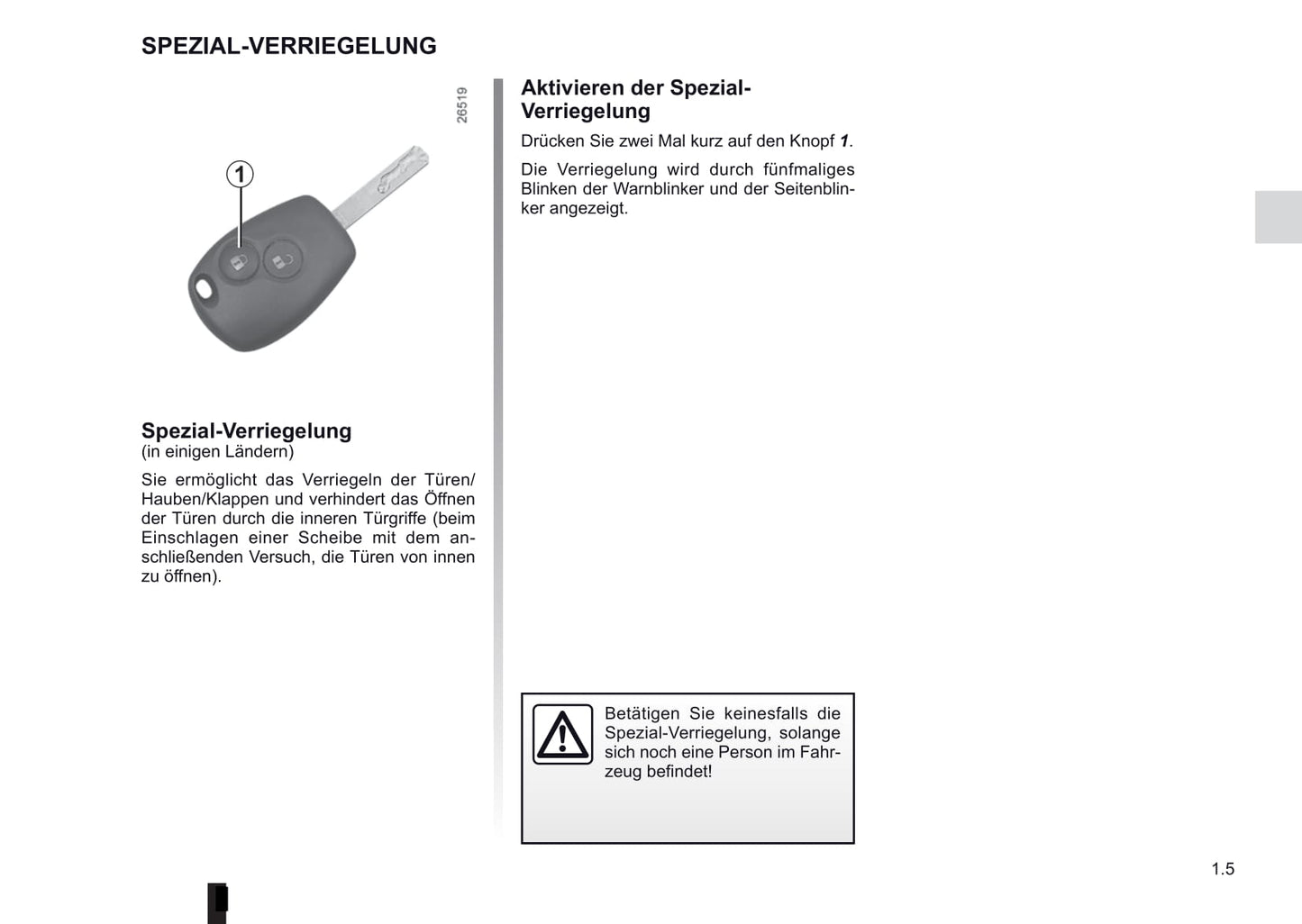 2013-2014 Renault Twingo Bedienungsanleitung | Deutsch