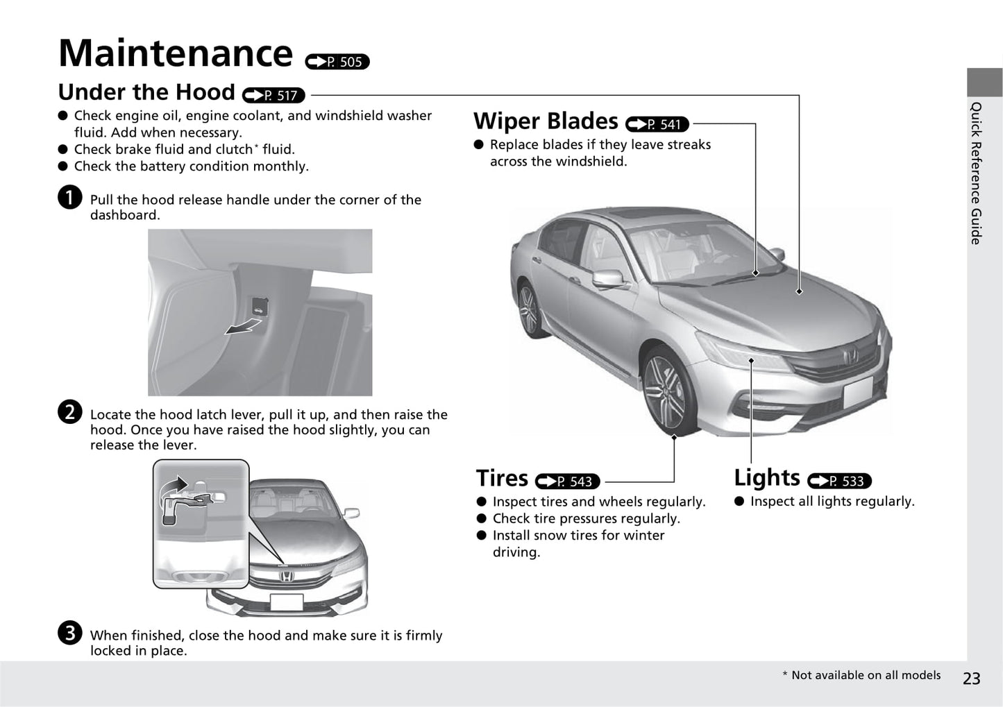 2017 Honda Accord Sedan Owner's Manual | English