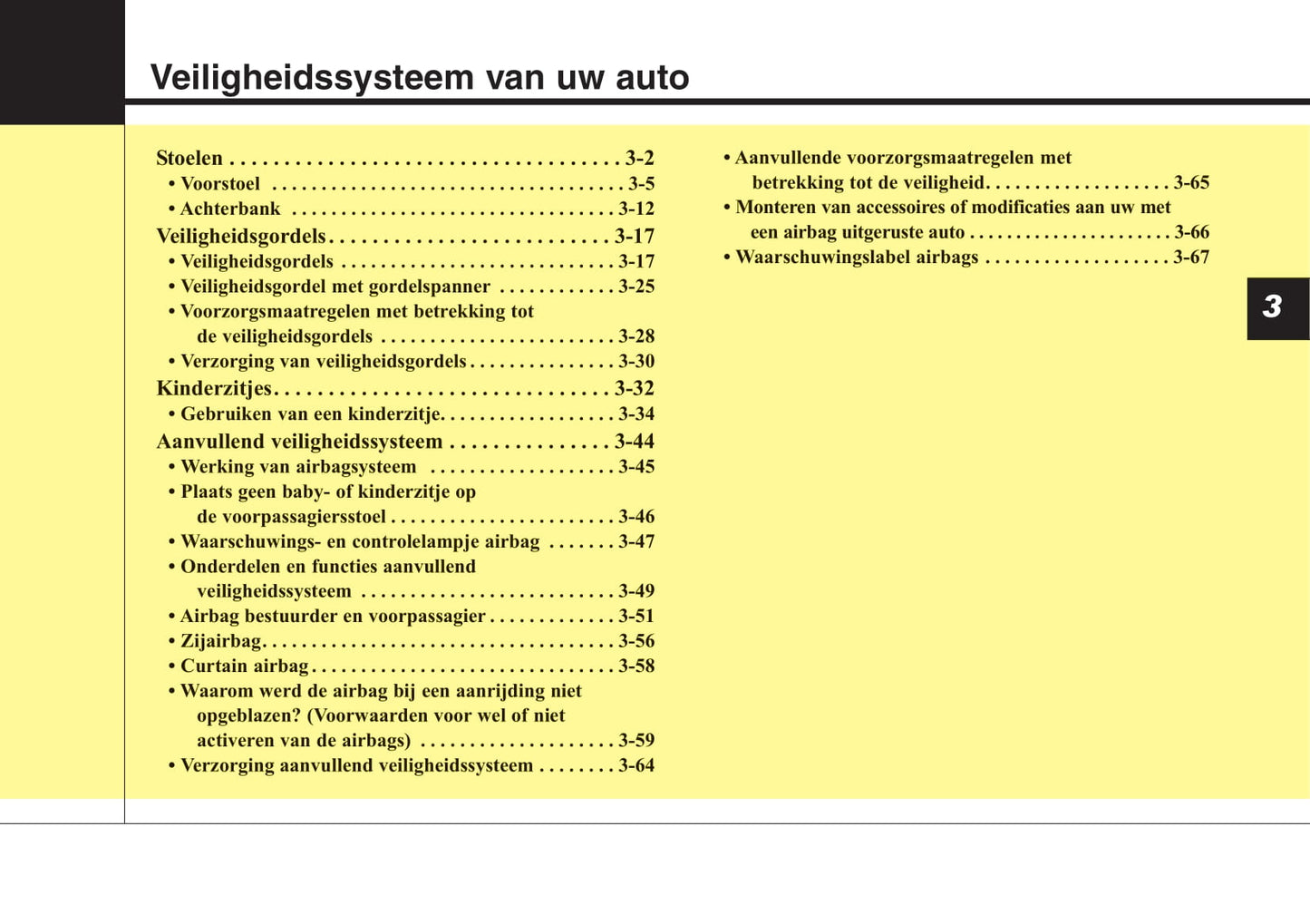 2010-2011 Hyundai ix35 Bedienungsanleitung | Niederländisch