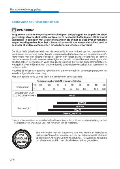 2020-2021 Hyundai i20 Owner's Manual | Dutch